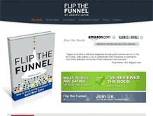 Tablet Screenshot of flipthefunnelnow.com